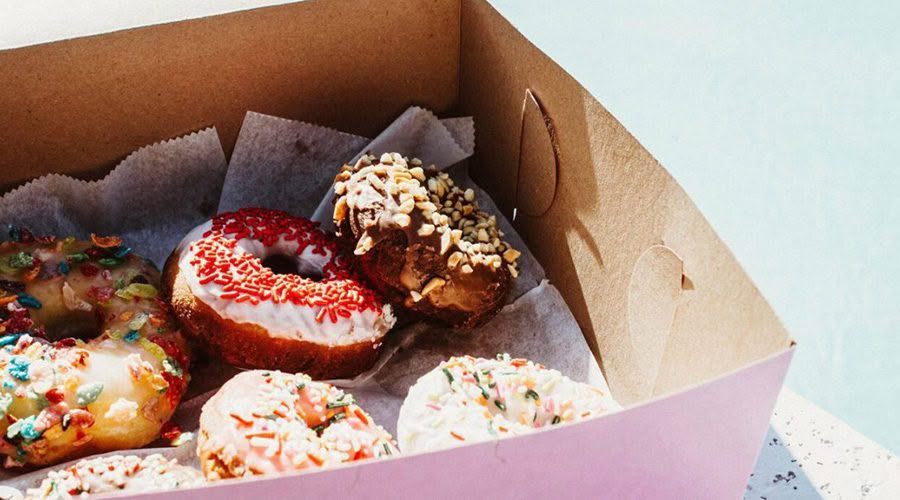box of doughnuts